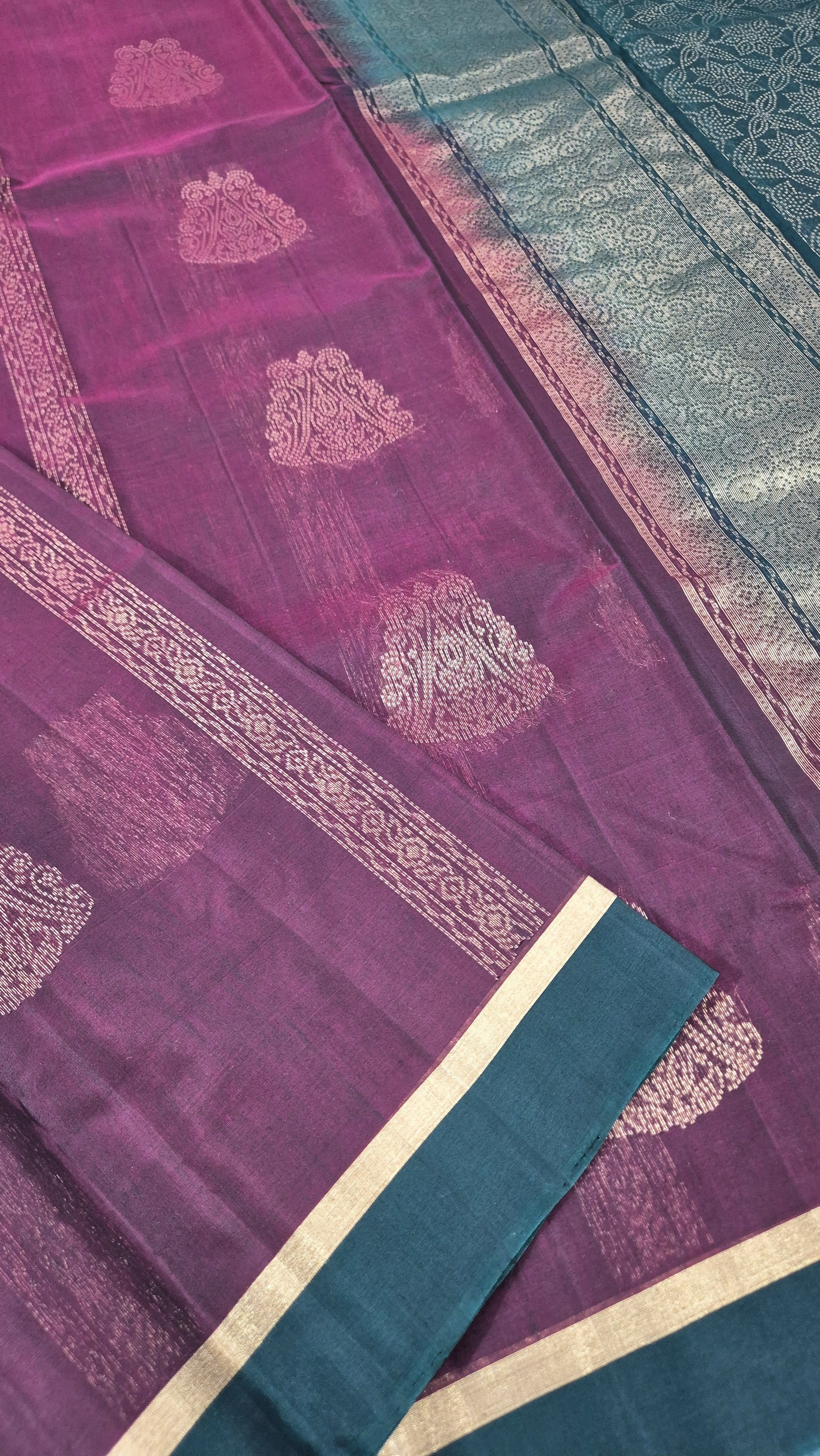 Kora Silkcotton saree -330