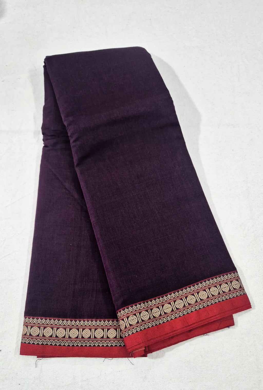 Rudhrakasham Border Narayanpet Saree - BUR