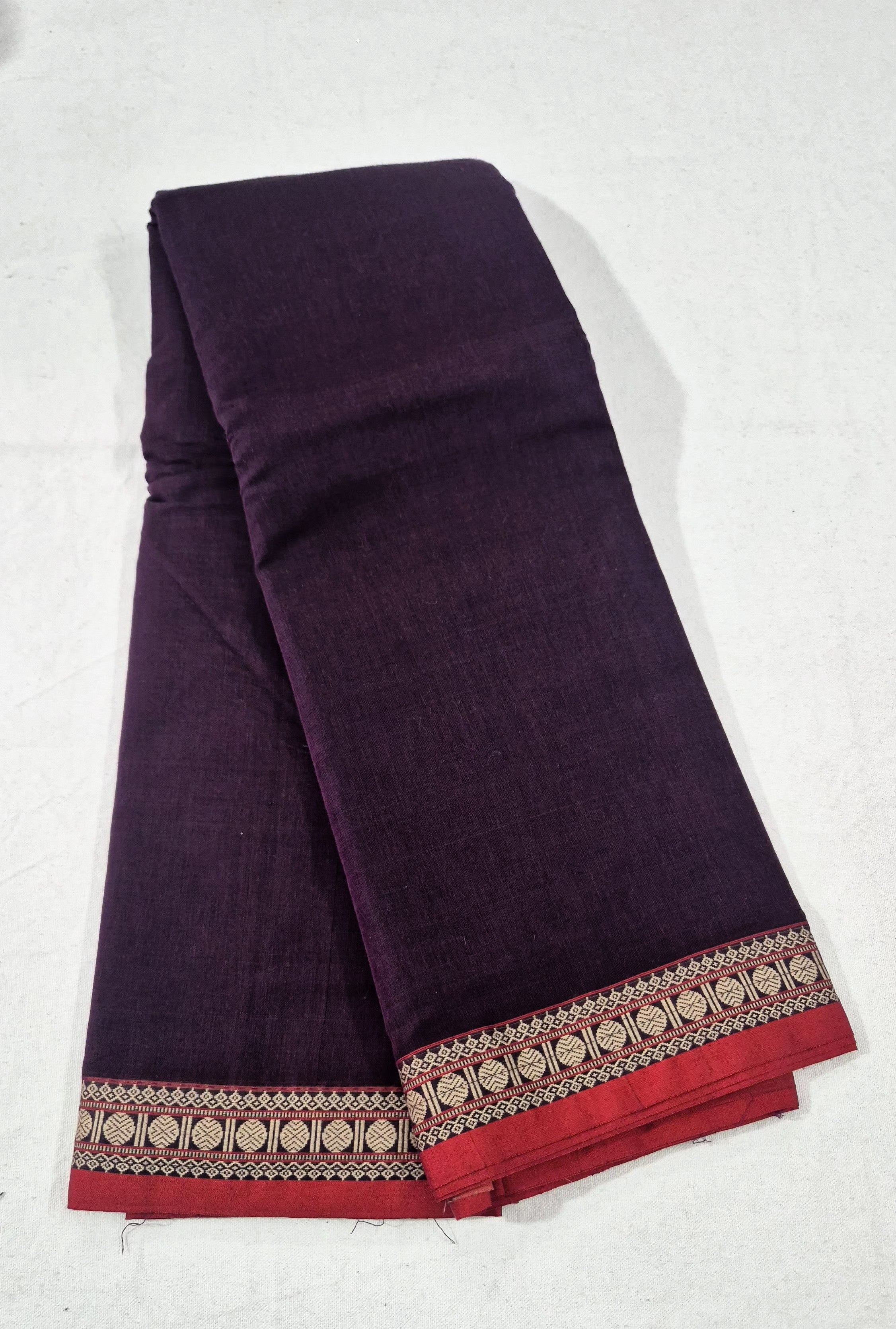 Rudhrakasham Border Narayanpet Saree - BUR