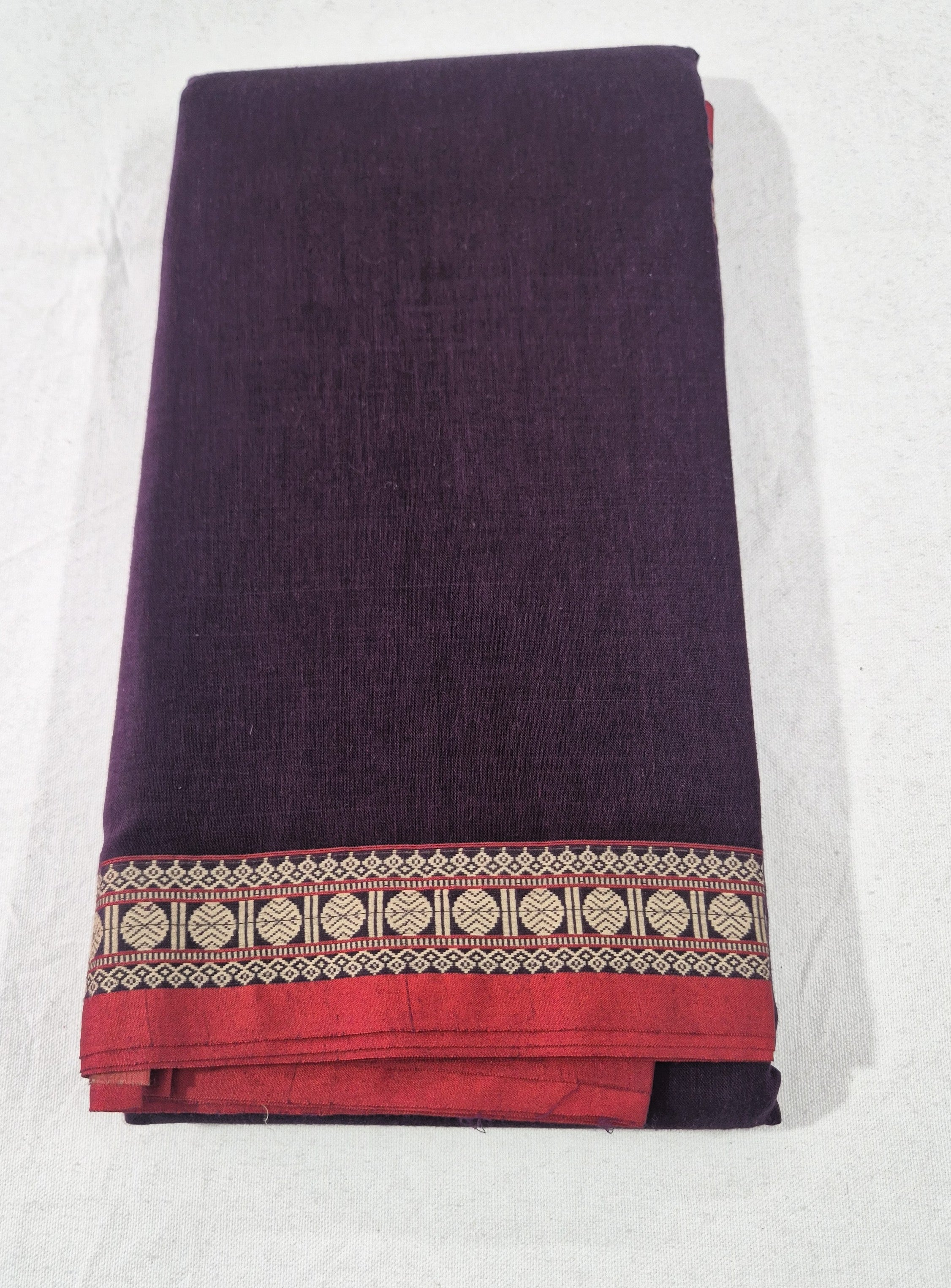 Rudhrakasham Border Narayanpet Saree - BUR