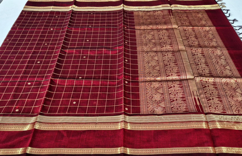 Zari Kissed Silkcotton Saree -56