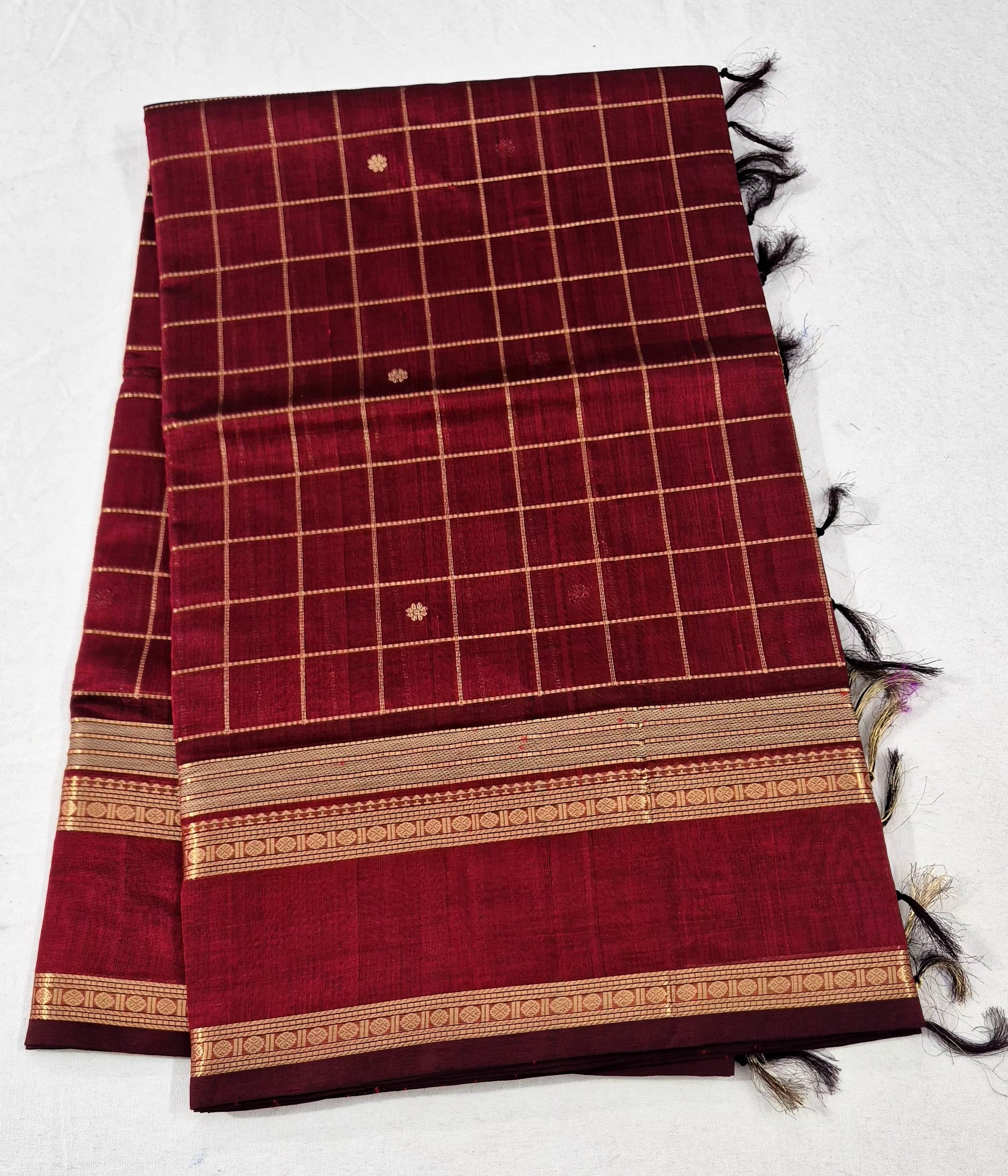 Zari Kissed Silkcotton Saree -56