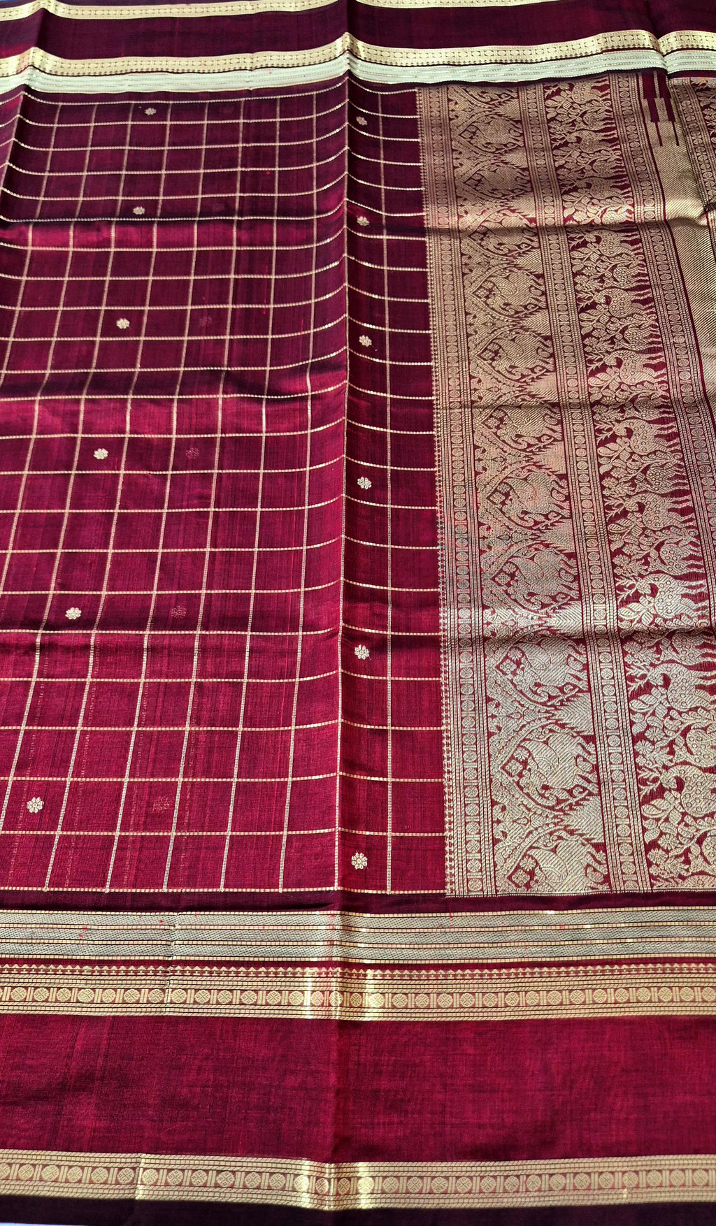 Zari Kissed Silkcotton Saree -56