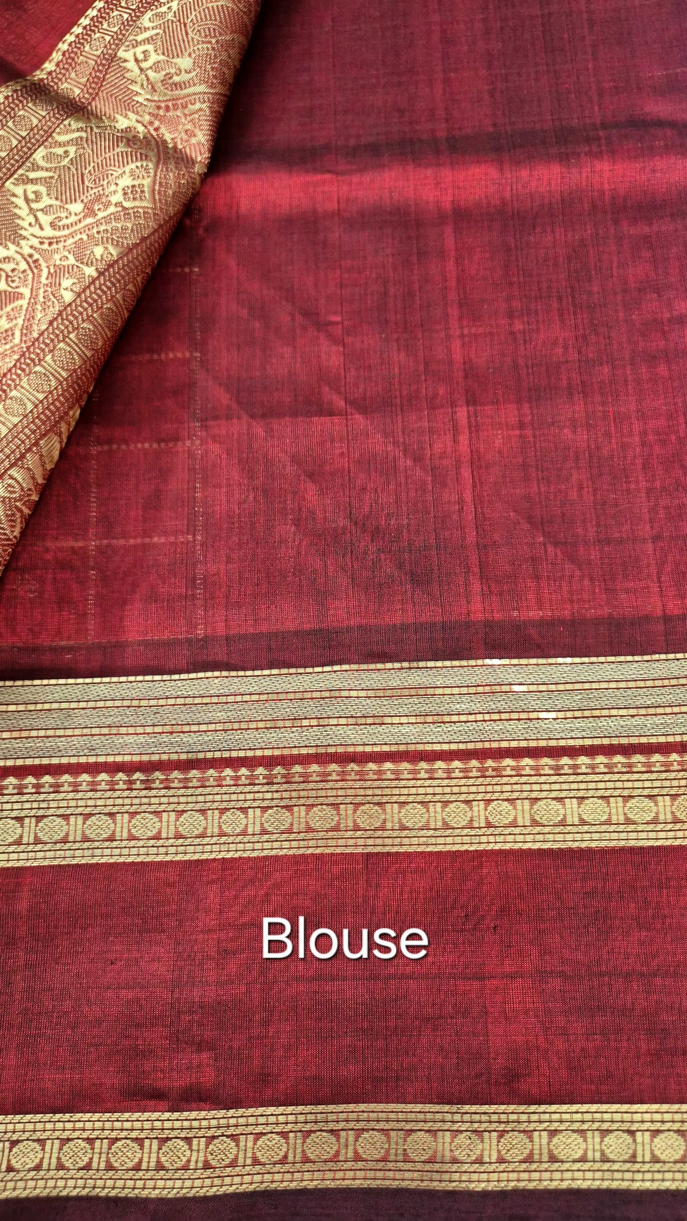 Zari Kissed Silkcotton Saree -56