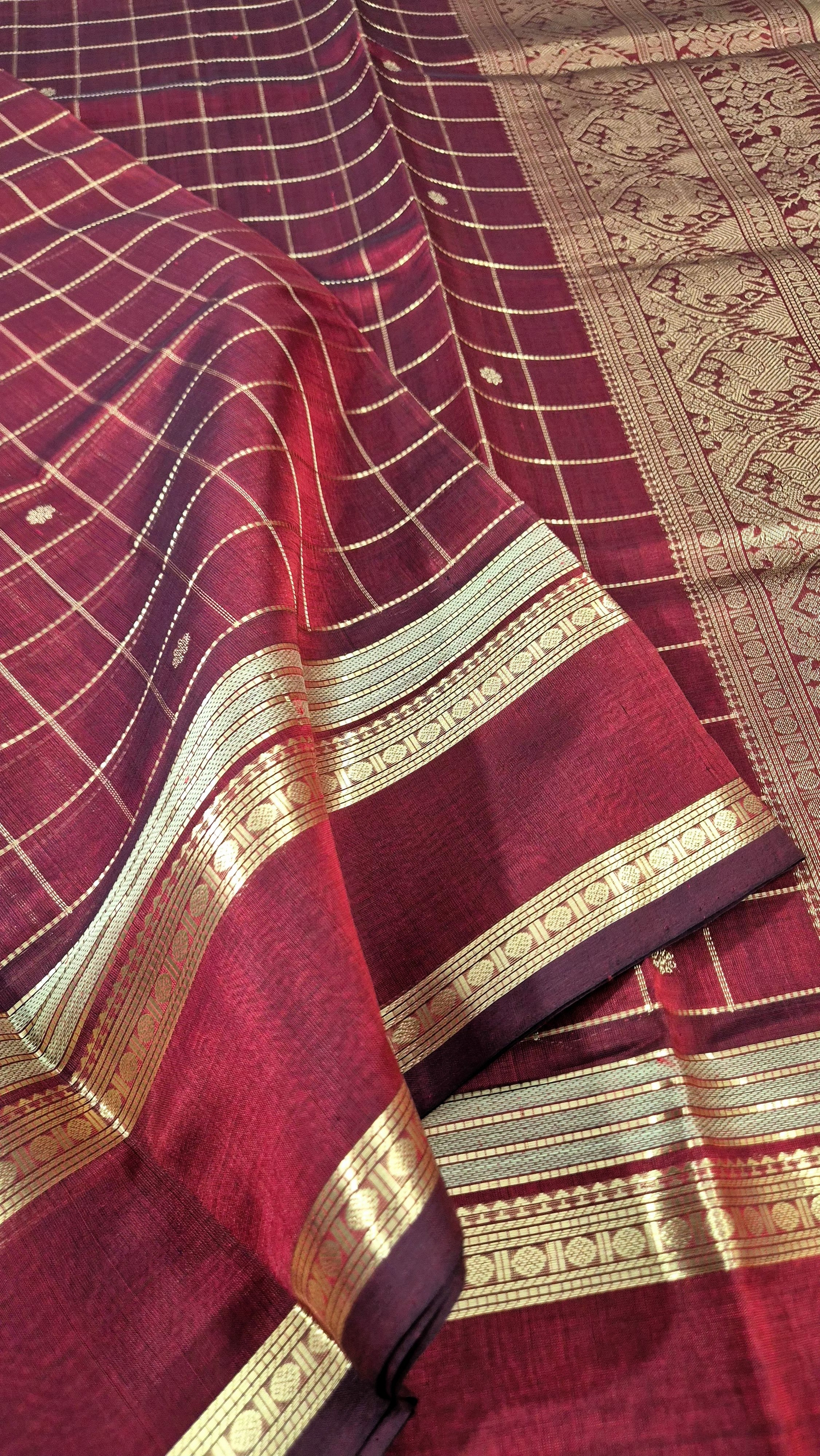 Zari Kissed Silkcotton Saree -56