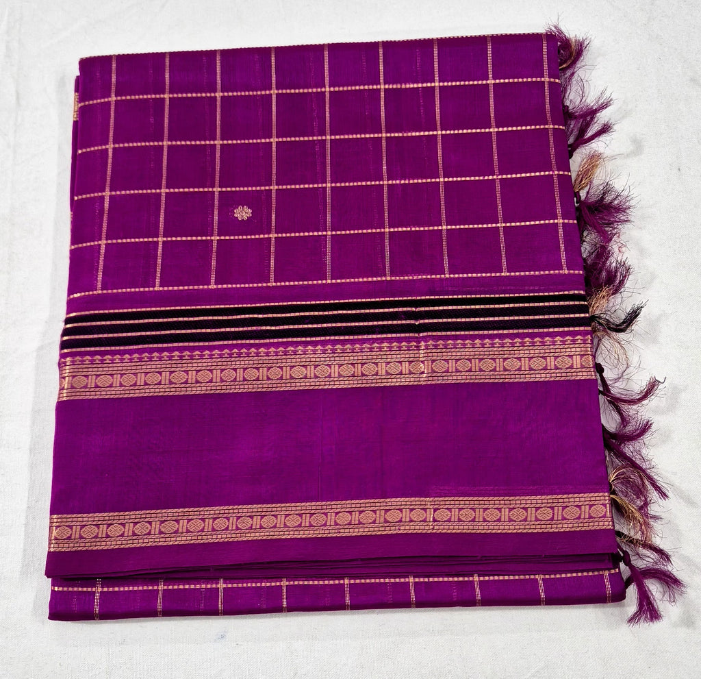 Zari Kissed Silkcotton Saree -55