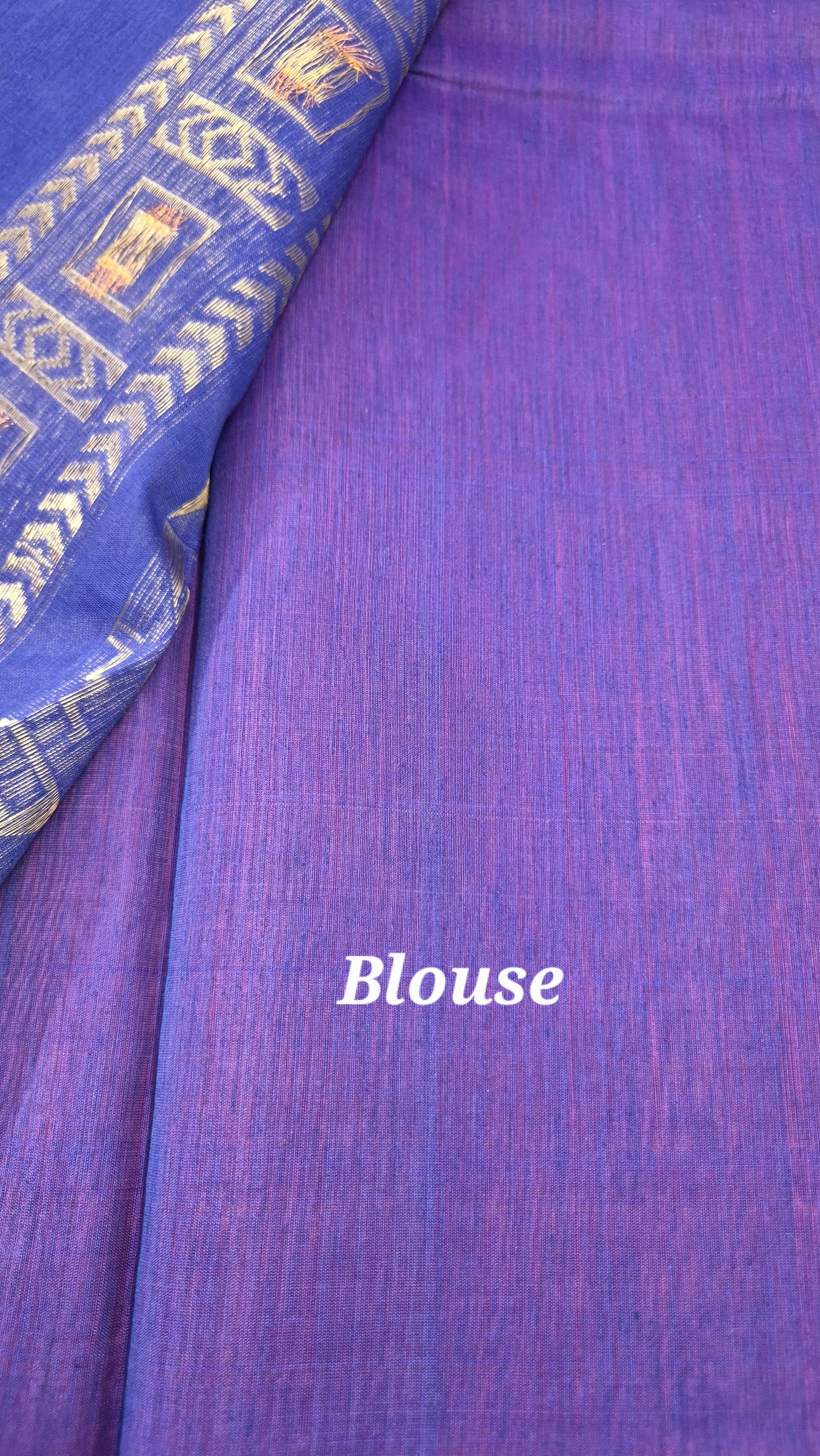 Polka Motif Kora Silkcotton saree -310