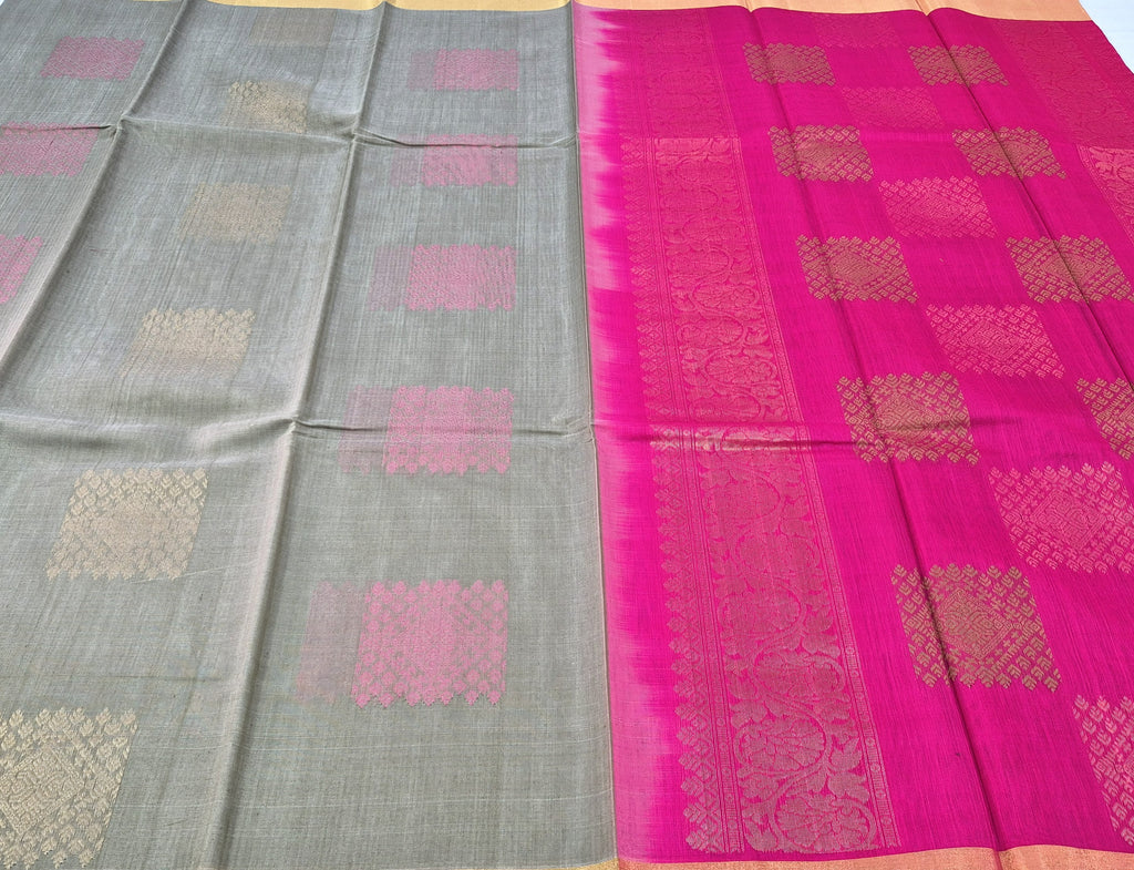 Handloom Kora Silkcotton -350
