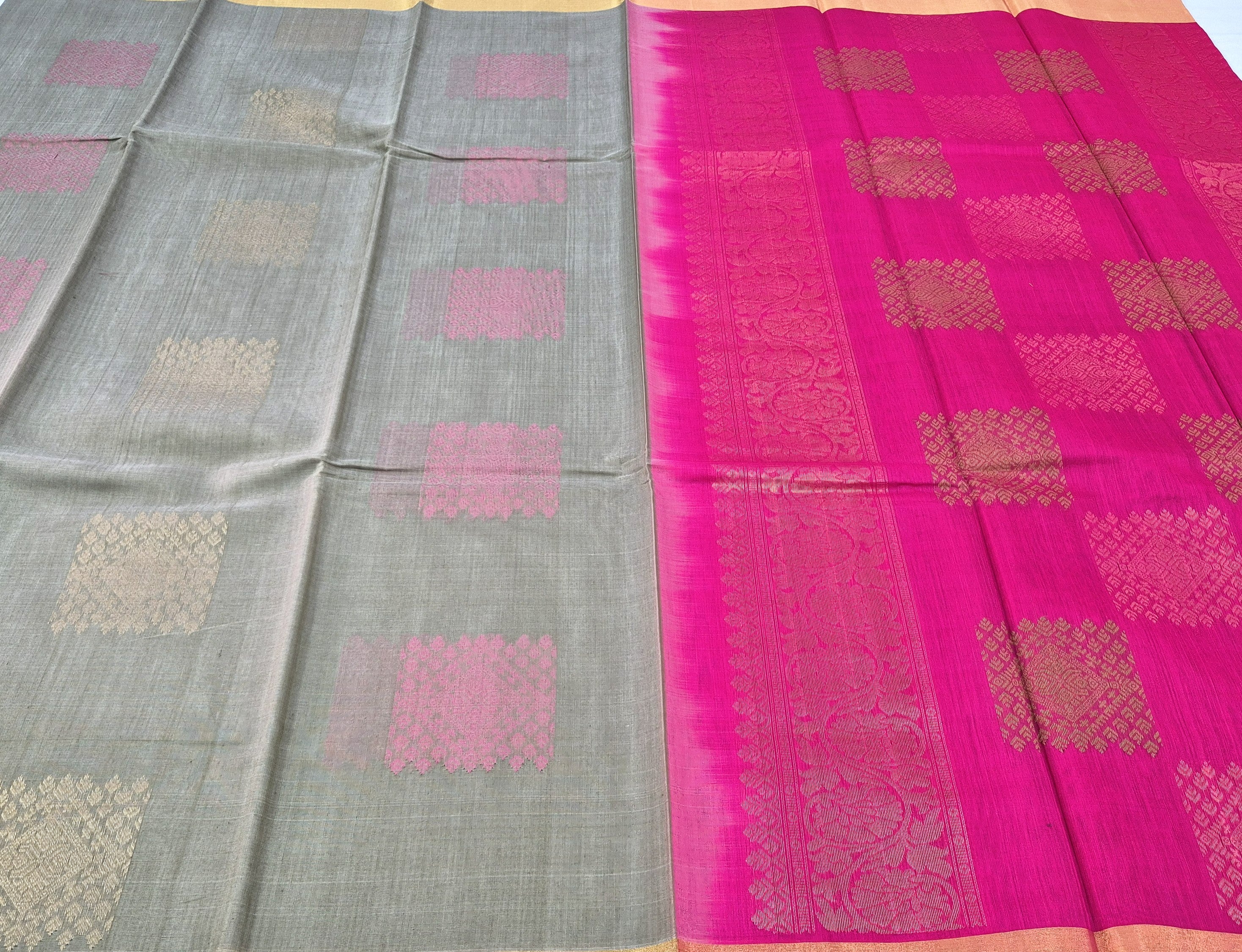 Handloom Kora Silkcotton -350