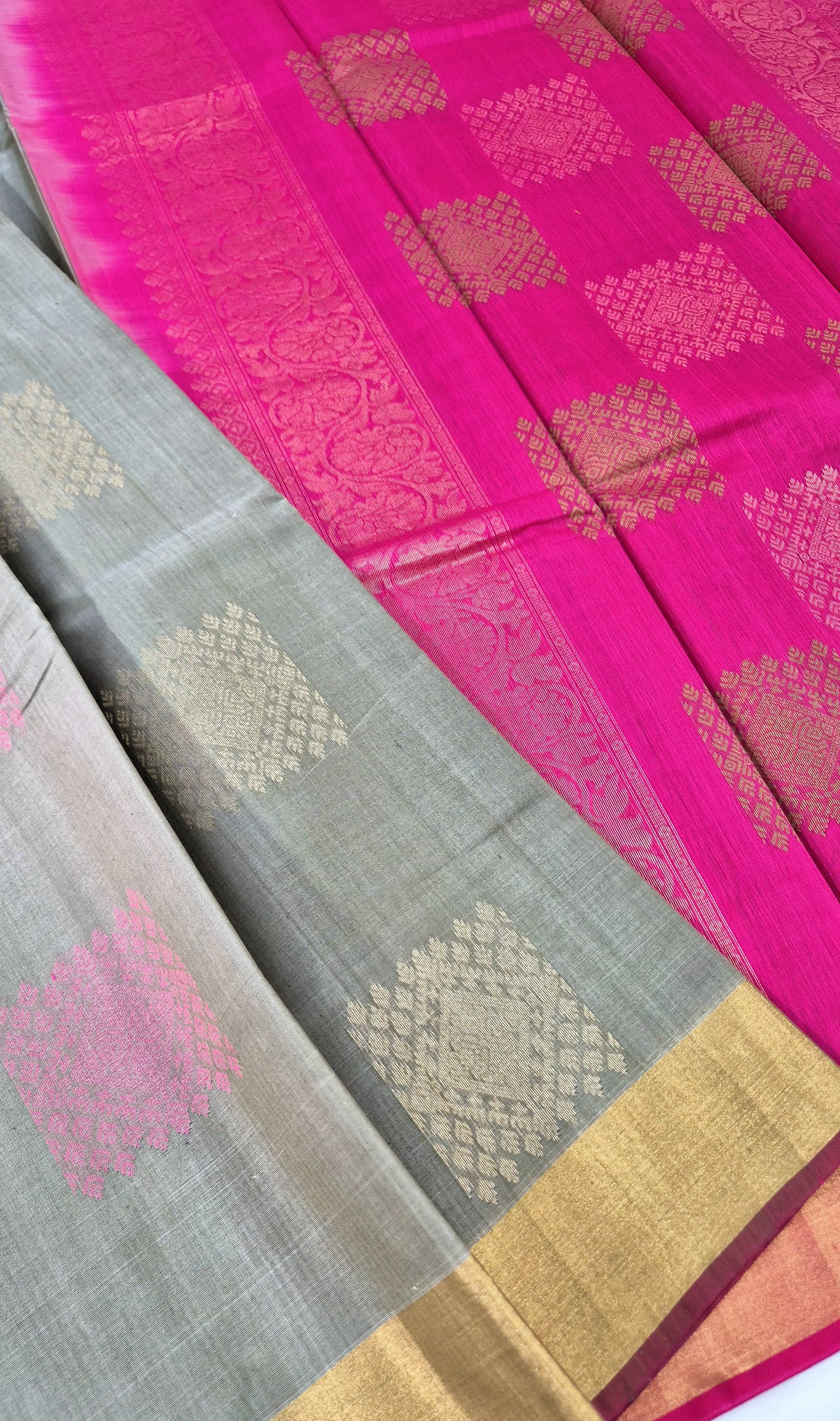 Handloom Kora Silkcotton -350