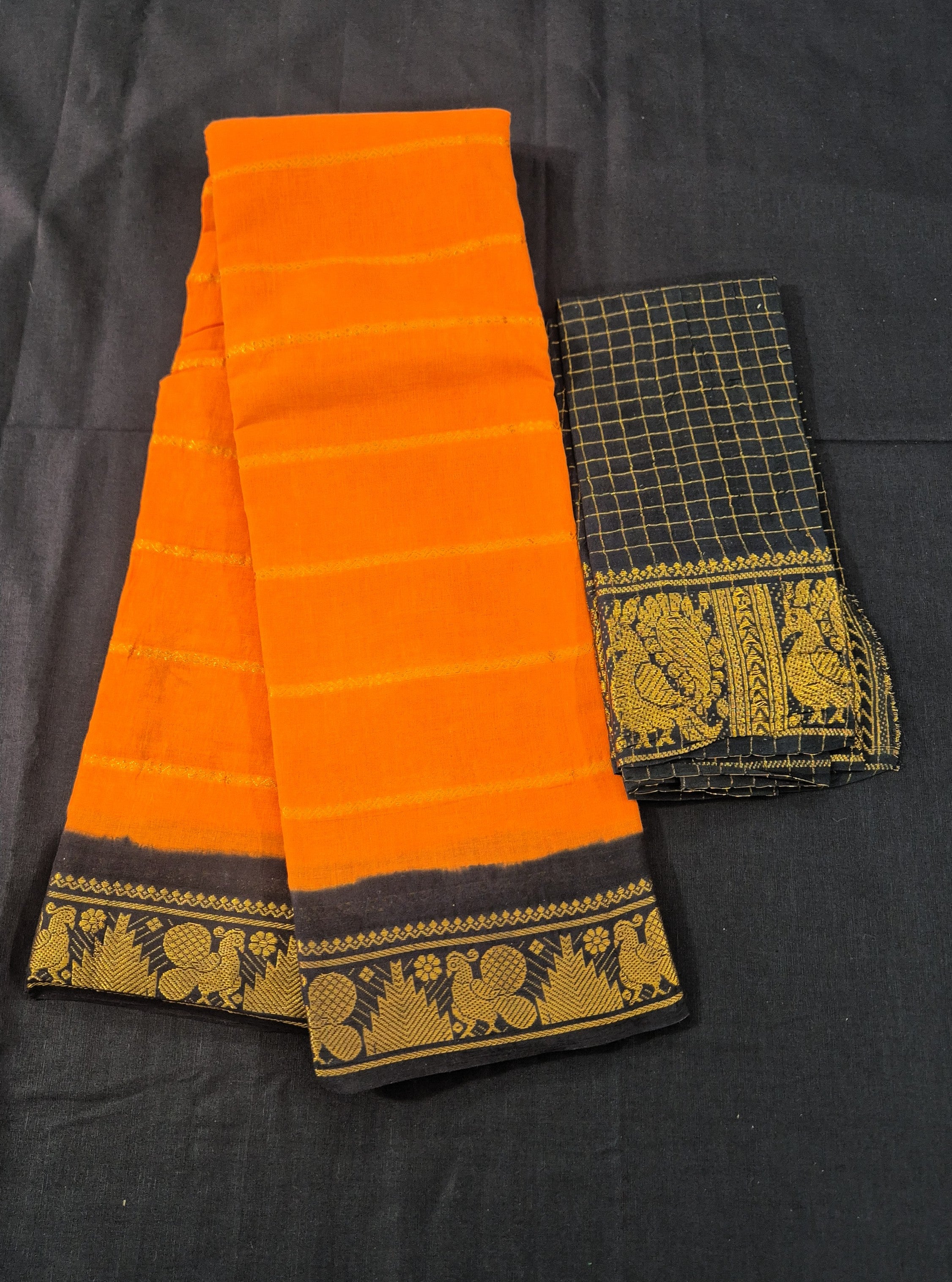 Velthari Sungudi Cotton saree -22