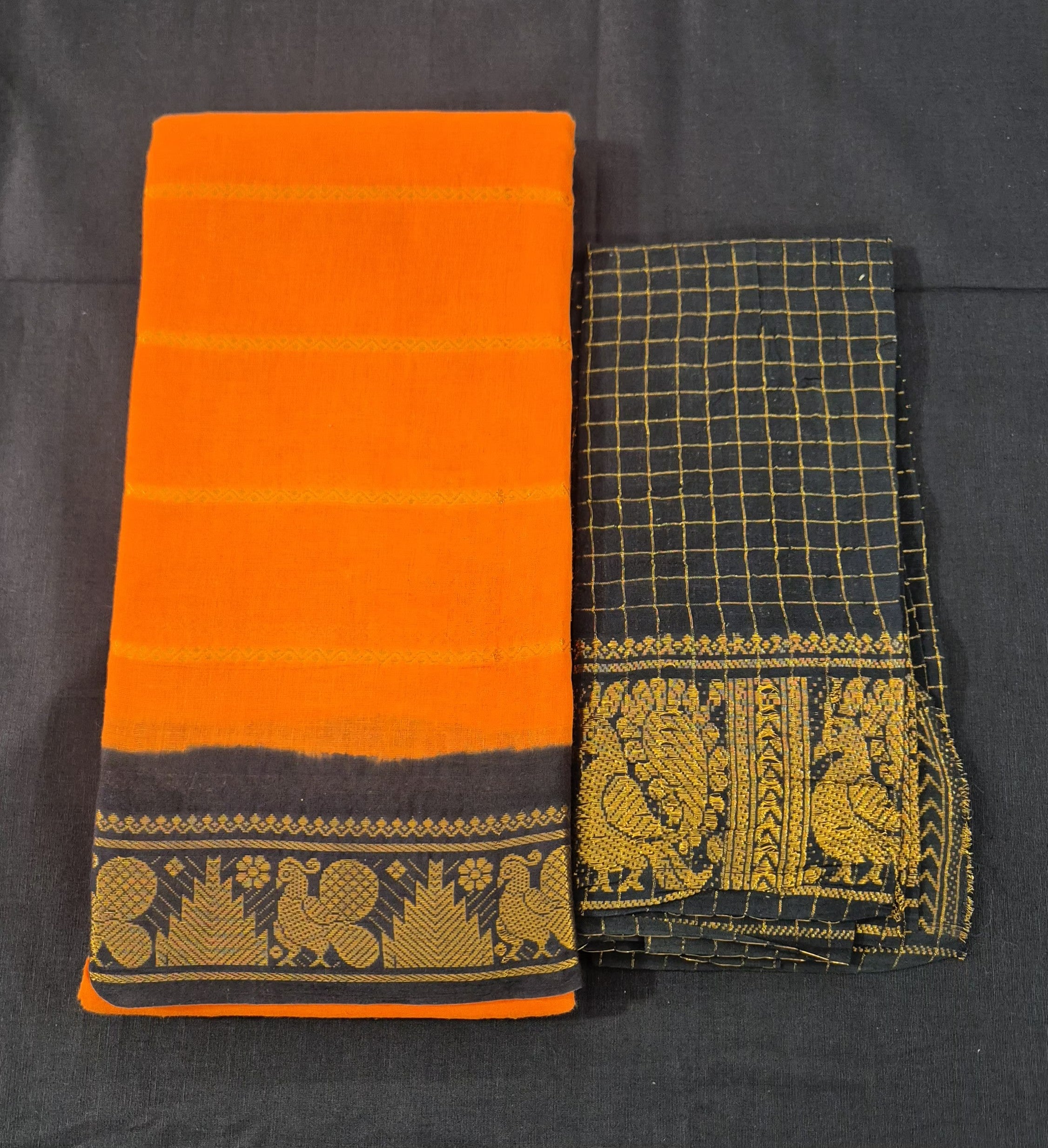 Velthari Sungudi Cotton saree -22