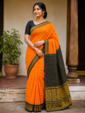 Velthari Sungudi Cotton saree -22