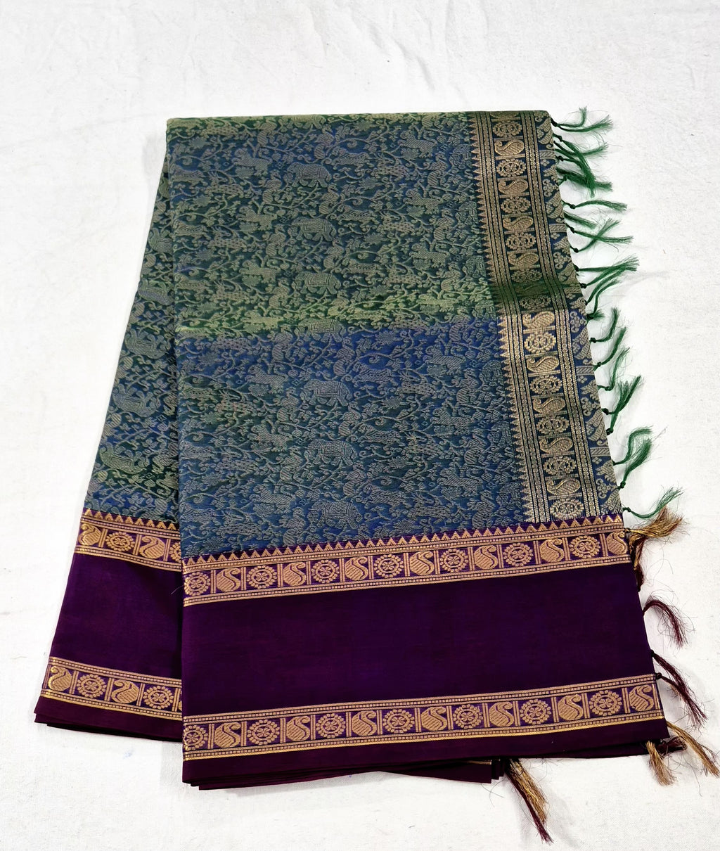 Vanasingaram Silkcotton Saree -20