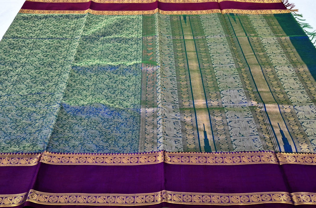 Vanasingaram Silkcotton Saree -20