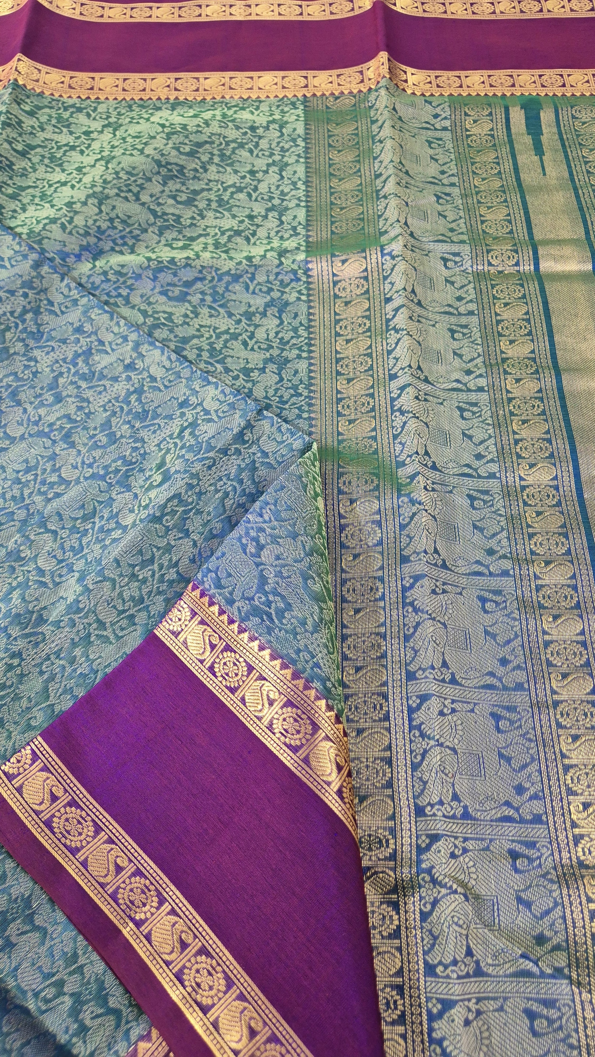 Vanasingaram Silkcotton Saree -20