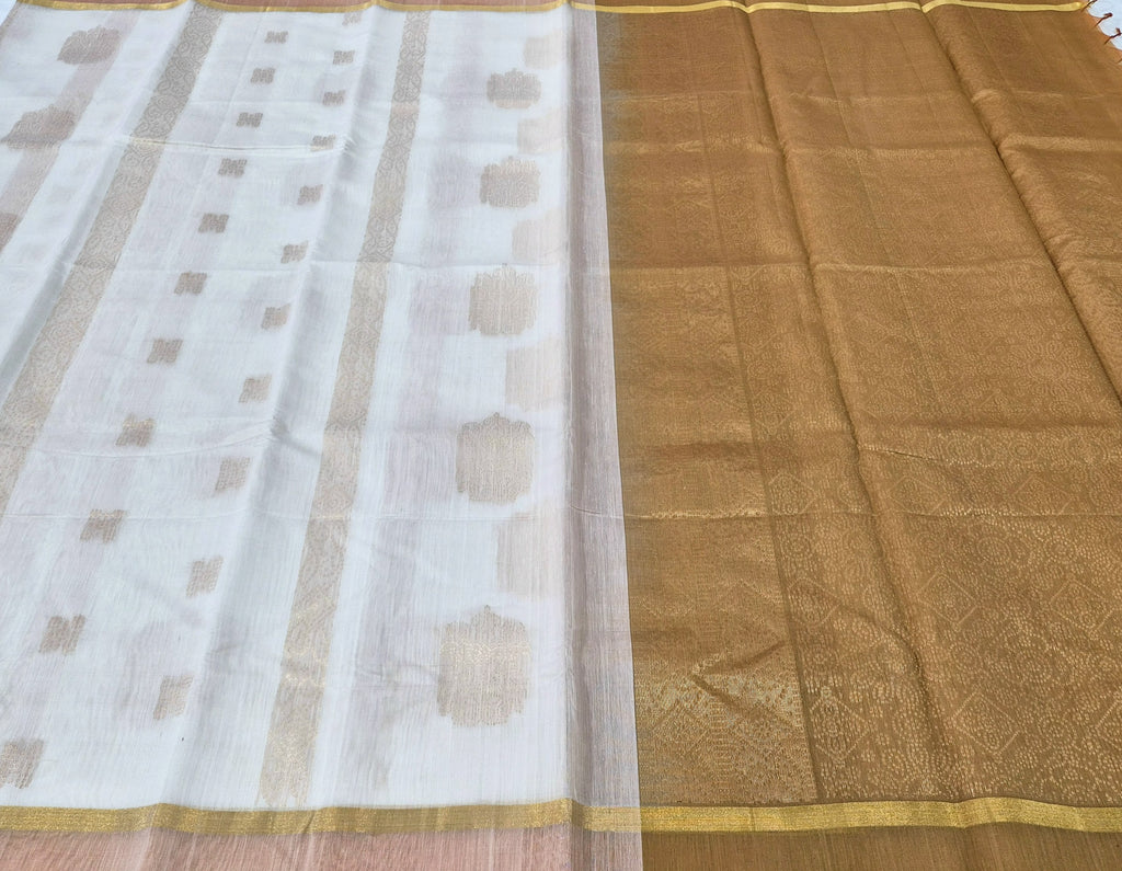 Kora Silkcotton saree -320