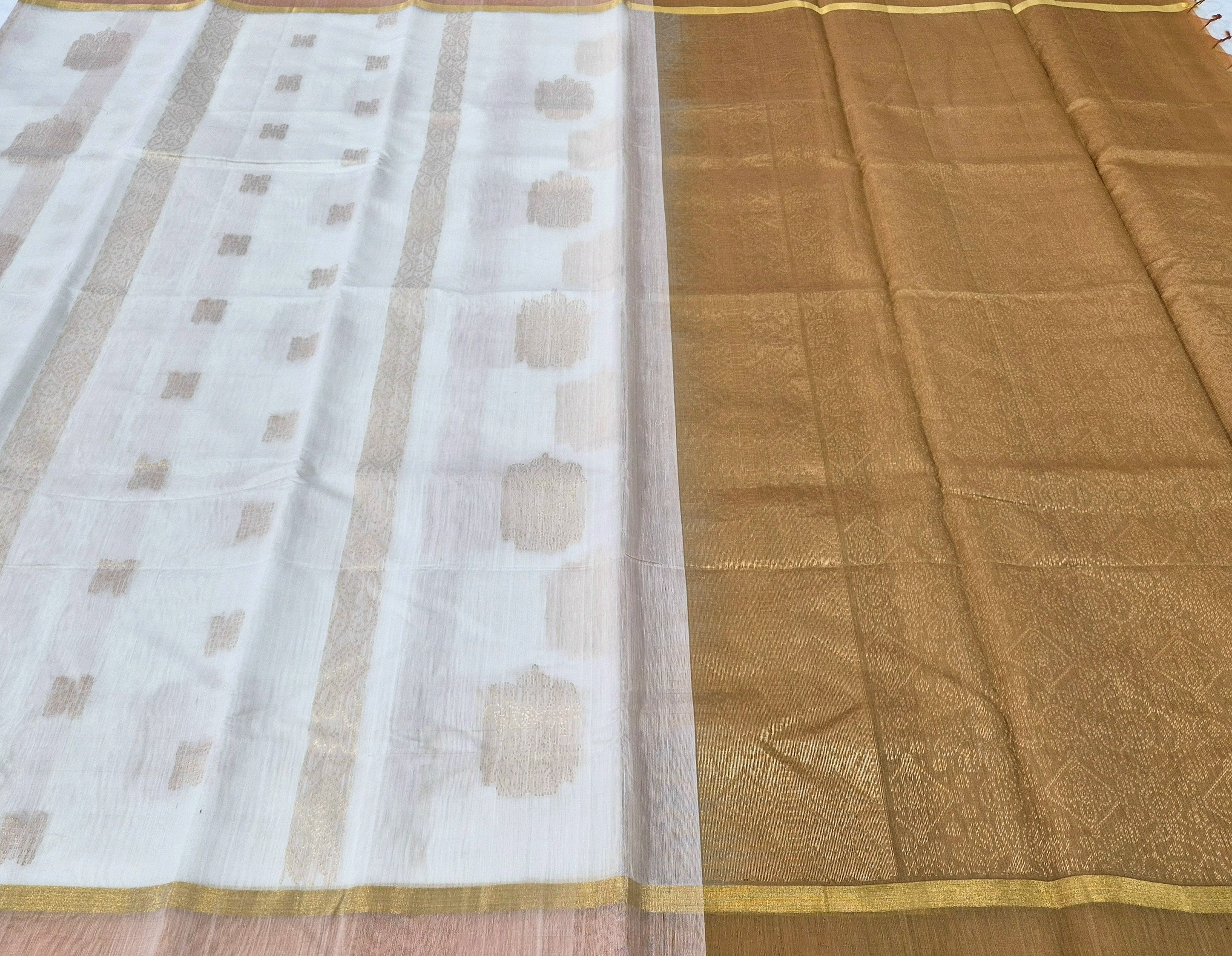 Kora Silkcotton saree -320